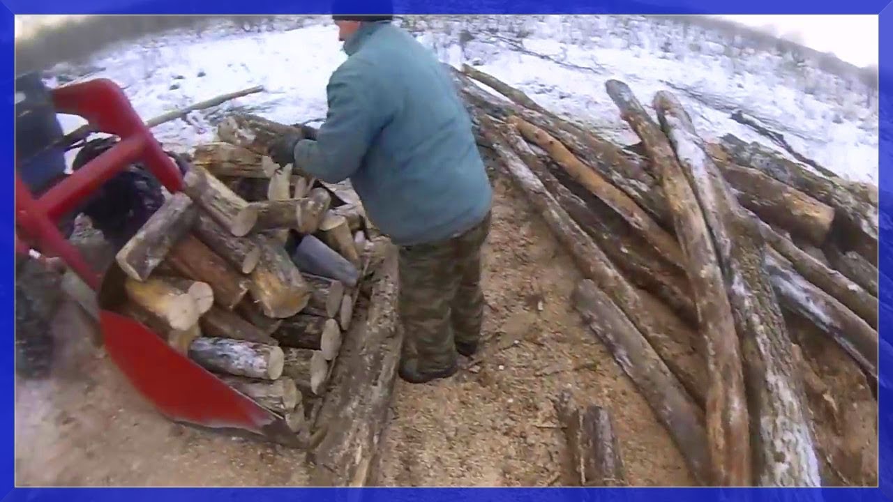 Зимняя Трелевка на тракторе #ЛТЗ_60АВ #Maksim_TechnikPRO. смотреть онлайн