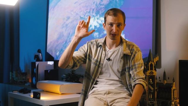 МОЙ ИДЕАЛЬНЫЙ ДОМАШНИЙ КИНОТЕАТР В 2021: ALR экран и проектор смотреть онлайн