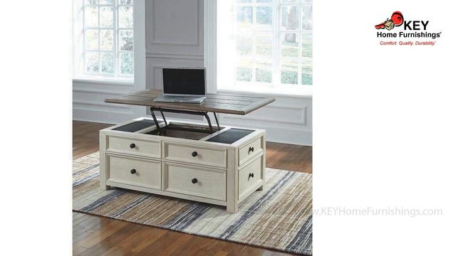Ashley Bolanburg Coffee Table With Lift Top T637-20 | KEY Home смотреть онлайн