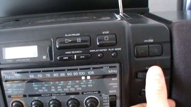 SONY CFD-555L boombox смотреть онлайн