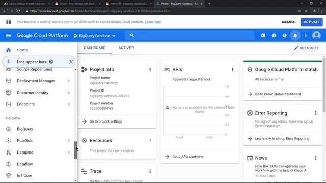 How to access BigQuery Sandbox without credit card details... смотреть онлайн
