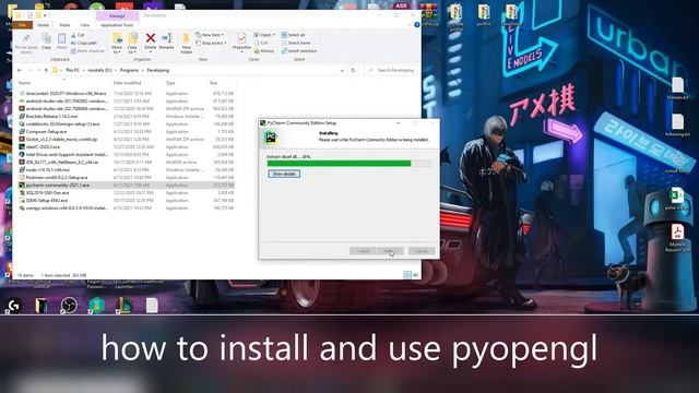 how to setup pyopengl (Python + opengl) смотреть онлайн