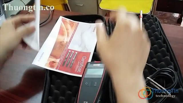 Kimo VT-50 - Máy đo nhiệt độ, độ ẩm và vận tốc gió Kimo VT-50 смотреть онлайн