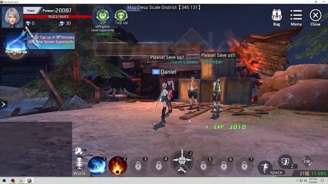 The Oracle Land GAME Play MMO RAW YouTube смотреть онлайн