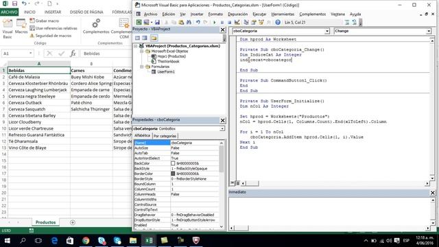 Listas dependientes combobox Excel VBA смотреть онлайн
