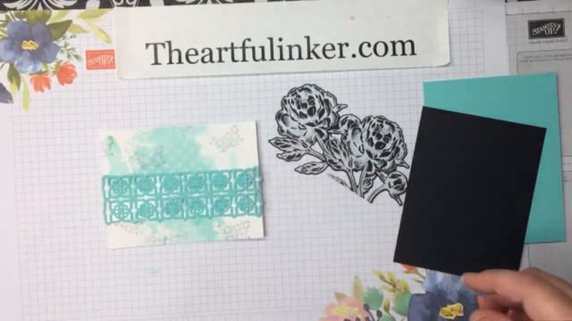 Prized Peony with a Watercolor Background смотреть онлайн