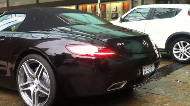 Mercedes SLS Roadster AMG in Monte-Carlo смотреть онлайн