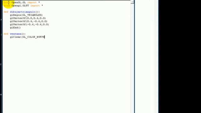 hola mundo en PyOpenGL(parte 2) смотреть онлайн