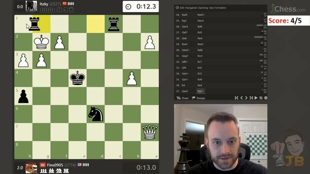 The "Jump Cut" Trick | Bullet Chess #293 смотреть онлайн
