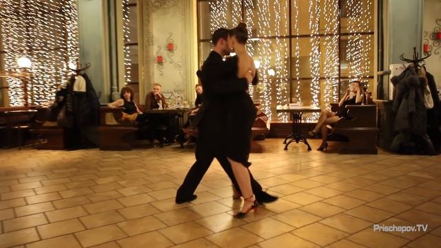 Максим Извеков и Елена Кузнецова, 3, Prischepov Milonga "Orangereya", 22.02.2016 смотреть онлайн