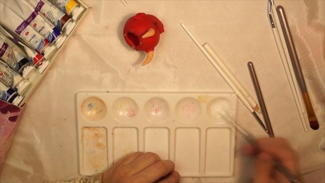 Шарнирная кукла своими руками часть 2 (макияж) смотреть онлайн