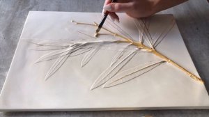 БОТАНИЧЕСКИЙ БАРЕЛЬЕФ. РОСПИСЬ БАРЕЛЬЕФА КРАСКАМИ. БАРЕЛЬЕФ ЦВЕТЫ