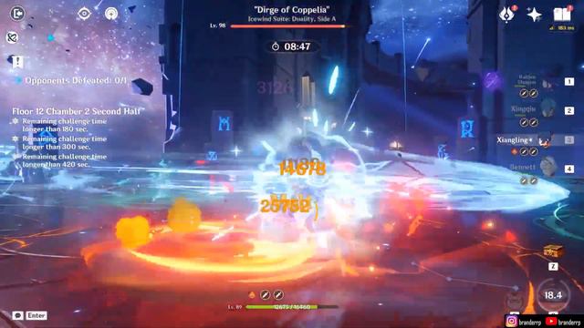 NEW Spiral Abyss 4.1!! C0 Ayaka Freeze & C2 Raiden National | Floor 12 Genshin Impact смотреть онлайн
