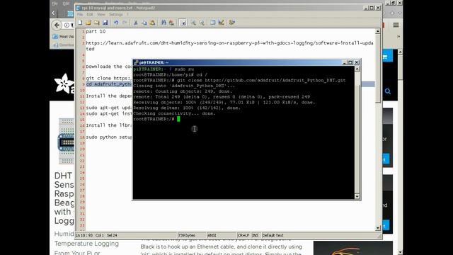 Part 10 Setup Your Own Raspberry Pi Adafruit DHT 11 DHT 22 Install Libraries Dependencies смотреть онлайн