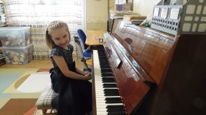 Ярослава Лемешкина. 5 лет. О.Геталова, «Колыбельная» (Открытый урок)