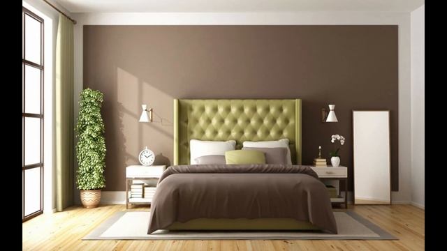 Two colour combination for bedroom walls| bedroom colour idea and design смотреть онлайн