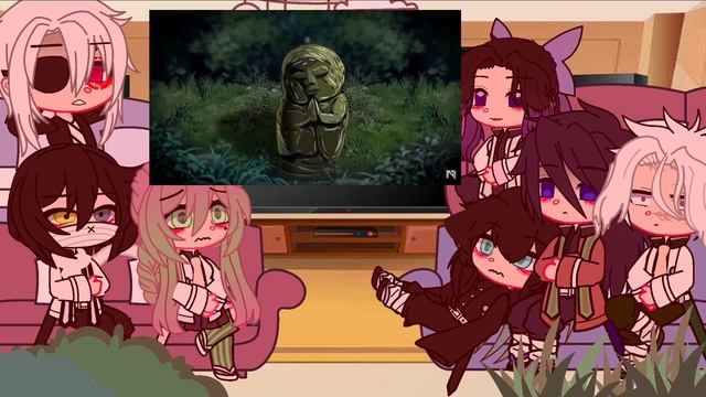 The hashira react to the 8 foot tall lady// KNY//•NIGHT FALL•//demon slayer x gacha club смотреть онлайн