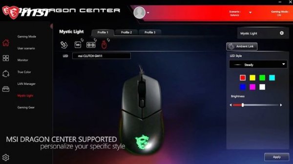 MSI CLUTCH GM11 - Light Up The Battlefield | Gaming Gear | MSI