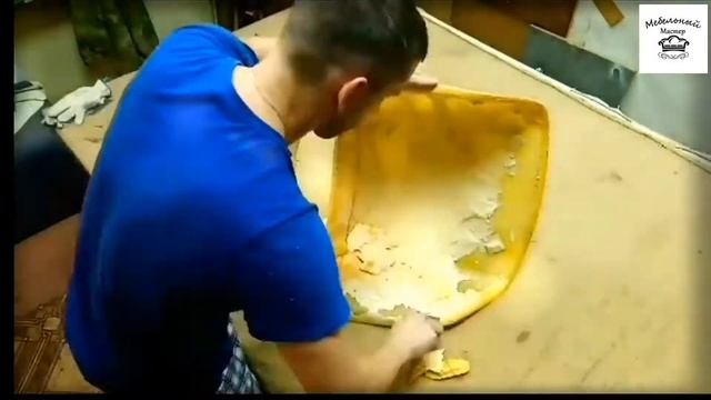 Восстановил пожилой бабушке кресло из СССР Ракушка Теперь и не скажешь, что ему столько лет смотреть онлайн