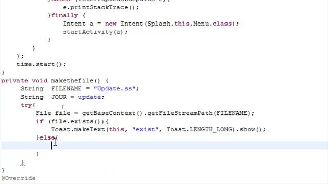 Create Android application jokes 10 text file in internal storage смотреть онлайн