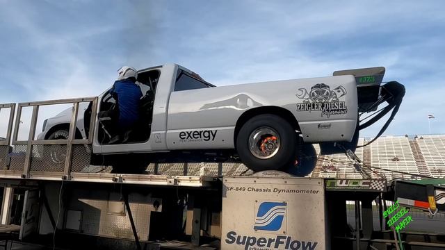 3336HP Diesel Chassis Dyno WORLD Record set at UCC 2022. by Justin Zeigler! смотреть онлайн