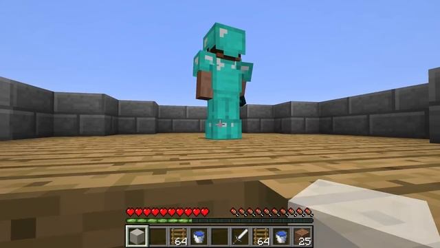 ЧТО ЗДЕСЬ ДЕЛАЕТ ЭТОТ ГИГАНТСКИЙ ЛЕТАЮЩИЙ ЗАМОК В МАЙНКРАФТ | Риколит Minecraft смотреть онлайн