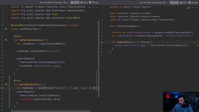 Friends App Android Client Ep16 - TDD on Android Screencast смотреть онлайн