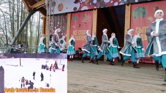 МАСЛЕНИЦА.Зачем есть блины и жечь? Чучело? احتفالات عيد ماسلينتسا (الربيع) الجزء الثاني_فلكلور روسي смотреть онлайн