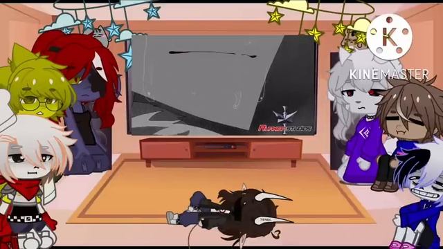 Part 1//Undertale react to Judgement hall animations//Read Description! //Wip?Idk смотреть онлайн