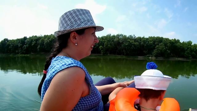 Катамаран за 1000 рублей из ПЭТ кег - покатушки часть 5