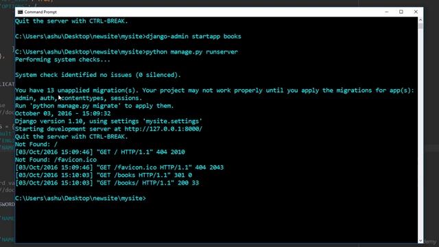 140 Django tutorial 6 Applying Migrations смотреть онлайн