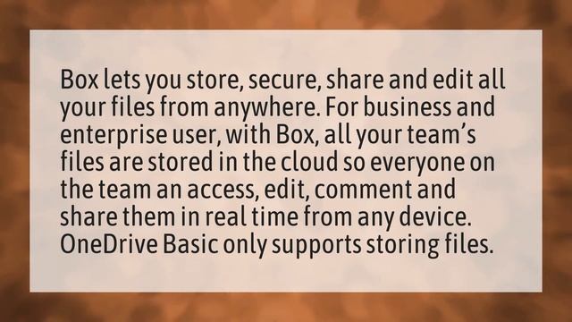 What is the difference between OneDrive and box? смотреть онлайн