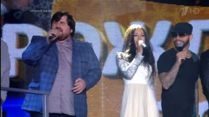 Все участники концерта - Я счастливый - Роза Хутор. Рождество-2015 - 7.1.15 смотреть онлайн