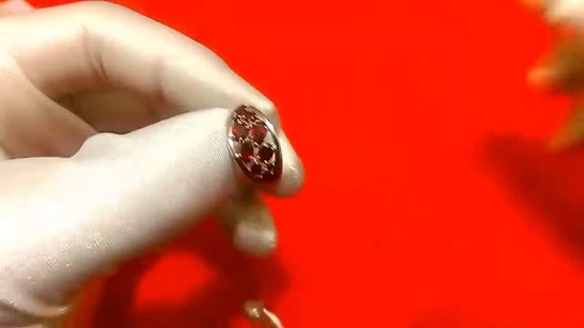 Серебряное кольцо с натуральным гранатом Sokolov 2011098 смотреть онлайн