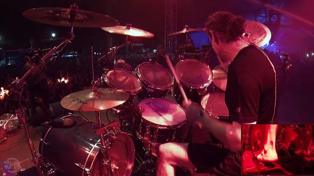 CANNIBAL CORPSE@Red Before Black-Paul Mazurkiewicz-Live At Brutal Assault 2018 (Drum Cam)