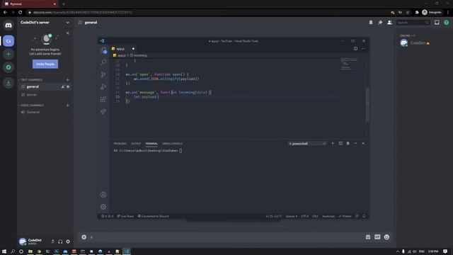 Logging Discord Messages in Real Time Using Javascript and Websockets (Discord Gateway) смотреть онлайн