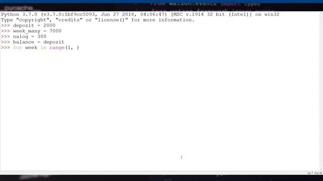 №16 Python для начинающих и детей с нуля, задача для for в python смотреть онлайн