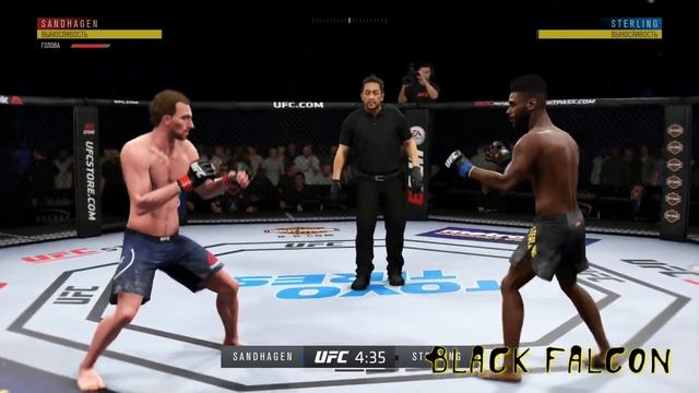 EA Sports UFC 3 Кори Сэндхаген - Алджамейн Стерлинг (Cory Sandhagen - Aljamain Sterling)