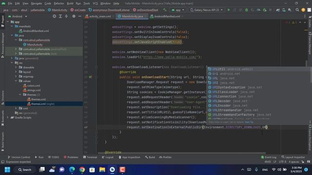 Enable Download Button in Web View Android App - Android Studio смотреть онлайн