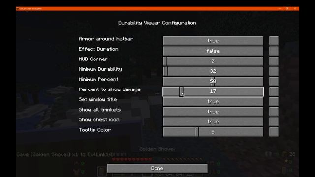 Giselbaer's Durability Viewer Rift1.13.2,Forge & Fabric 1.12-20w10a Redo Overview Part 2 - Configs смотреть онлайн
