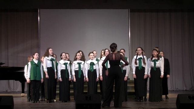 Бразильская народная песня "САМБА" - хор учащихся старших классов ДМШ КОМК им. С.В.Рахманинова смотреть онлайн