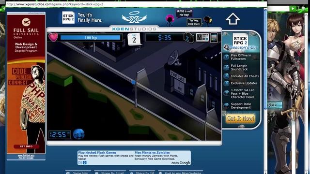 Stick RPG 2 Episode #3 How To Get A Skateboard смотреть онлайн