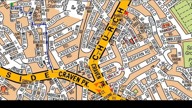 Topographical test | Manor Park road closed | Road closed questions tfl topographical test смотреть онлайн