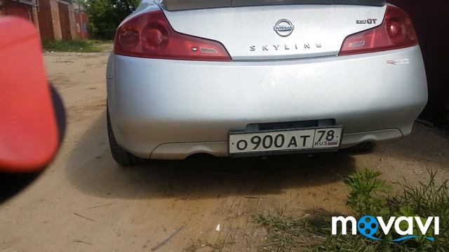 Skyline v35 vq35de exhaust sound смотреть онлайн