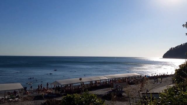 Вид бухты Инал 3 участок. смотреть онлайн