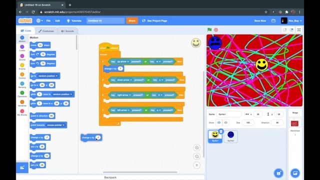 How to Make a Dodger Game in Scratch смотреть онлайн