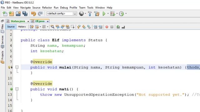 Interface dan Abstract - Pemrograman Berorientasi Objek - Java - Universitas Indraprasta PGRI смотреть онлайн