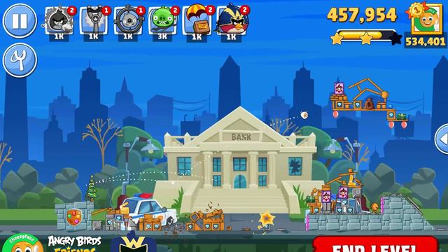 Angry Birds Friends Superbirds Tournament 1194 Level 8 No Power UP PLUS смотреть онлайн