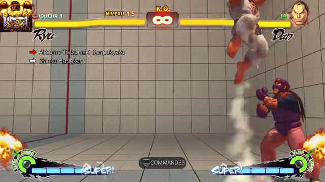 RYU - Défis 1 à 20 Trials Super Street Fighter IV смотреть онлайн