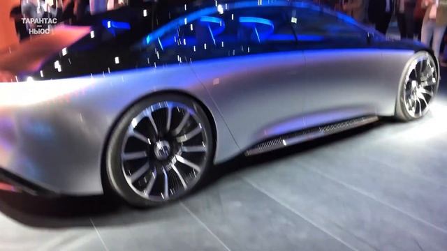 Представлен роскошный электрический седан Mercedes-Benz EQS смотреть онлайн